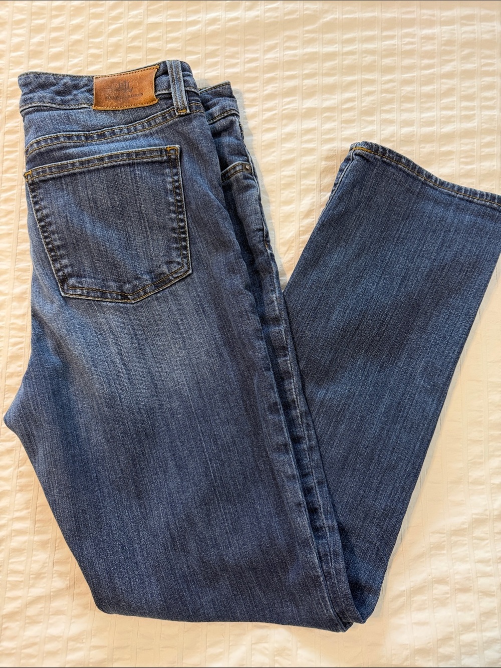 RALPH LAUREN classic Straight-Leg Jeans